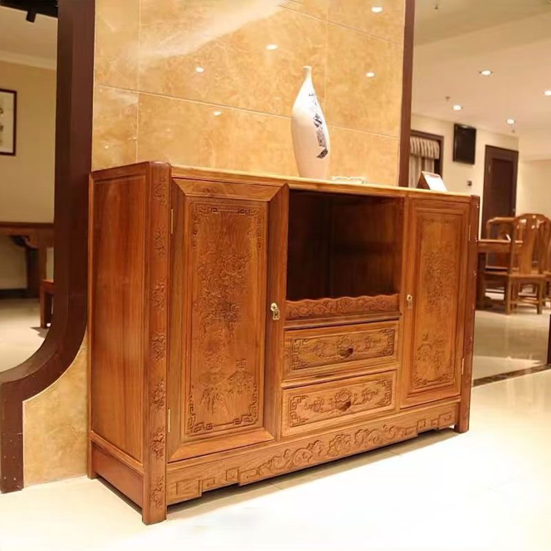 Tủ ăn chạm khắc cổ điển Trung Quốc