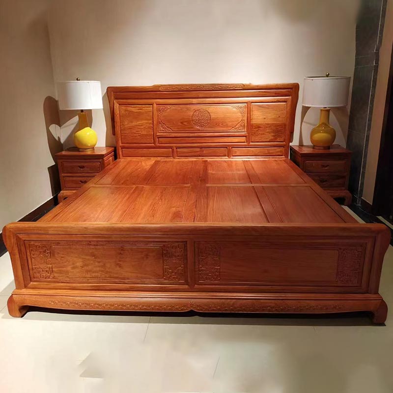 Giường gỗ gụ cổ điển Trung Quốc